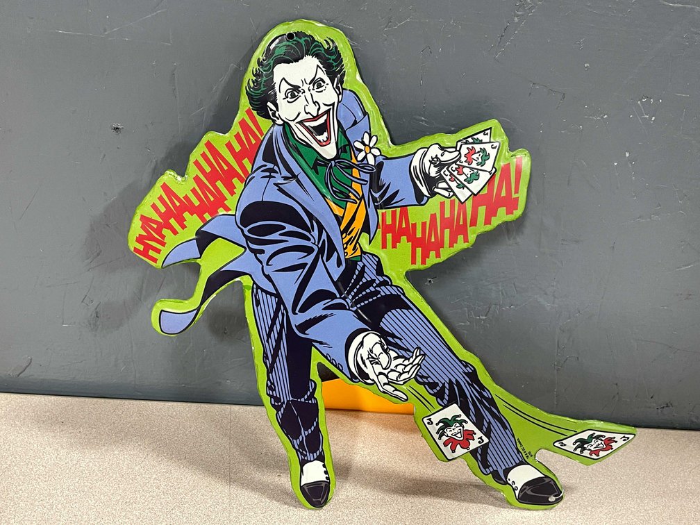 DC Comics The Joker Metal Wall Sign (T5)