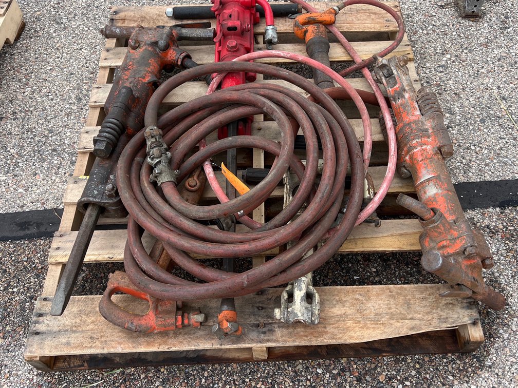 Pneumatic Breakers, Chipping Hammers, and Air Hose