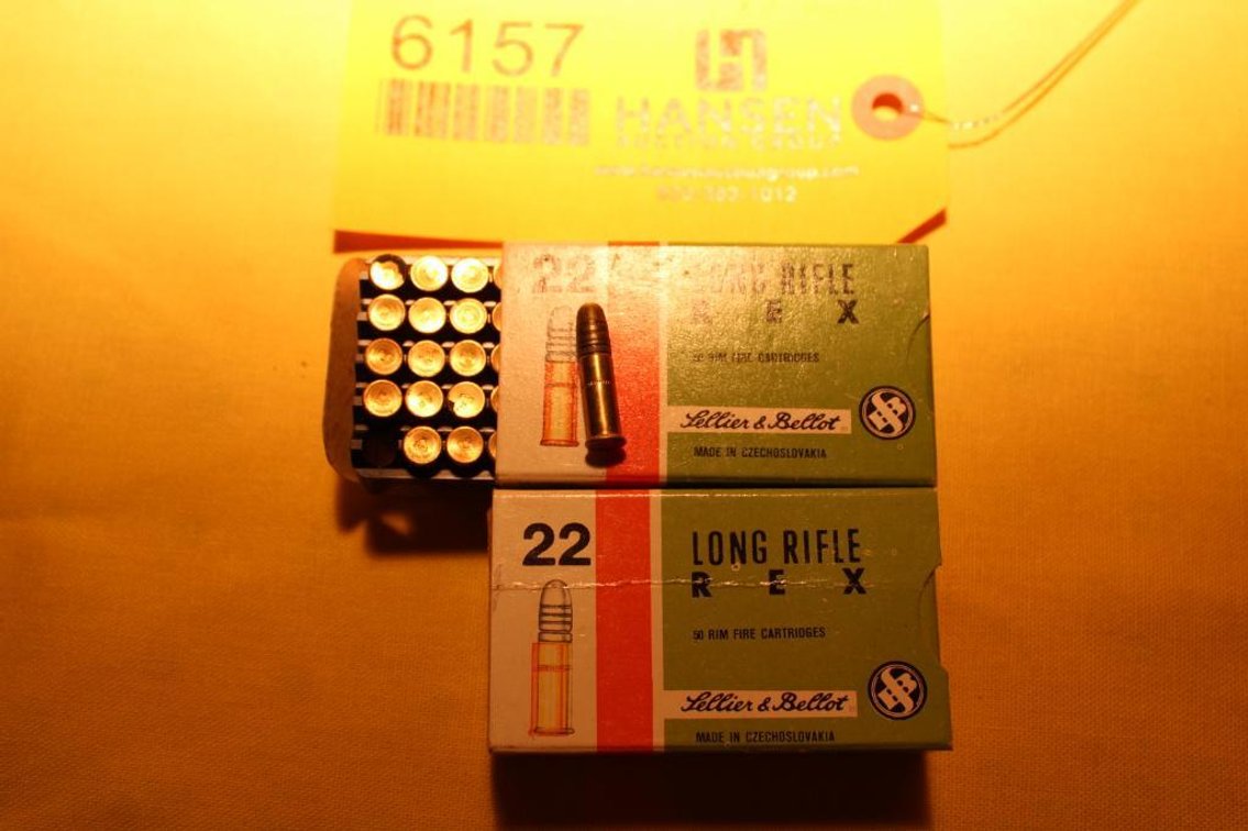 .22 Sellier and Bellot REX Ammunition