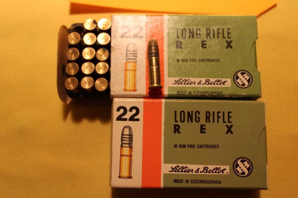.22 Sellier and Bellot REX Ammunition