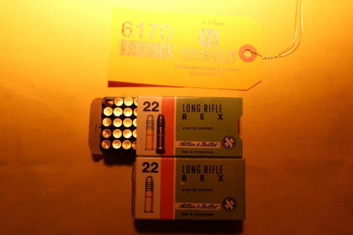 .22 Sellier and Bellot REX Ammunition