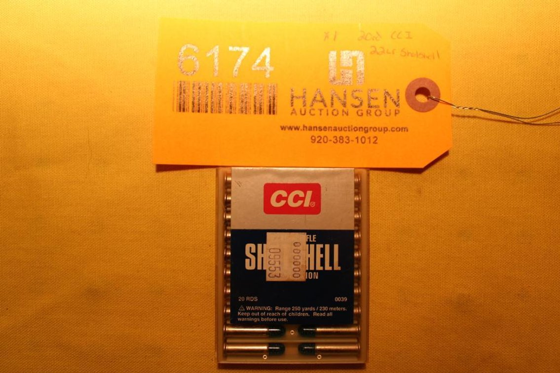 .22LR CCI Shotshell Ammunition