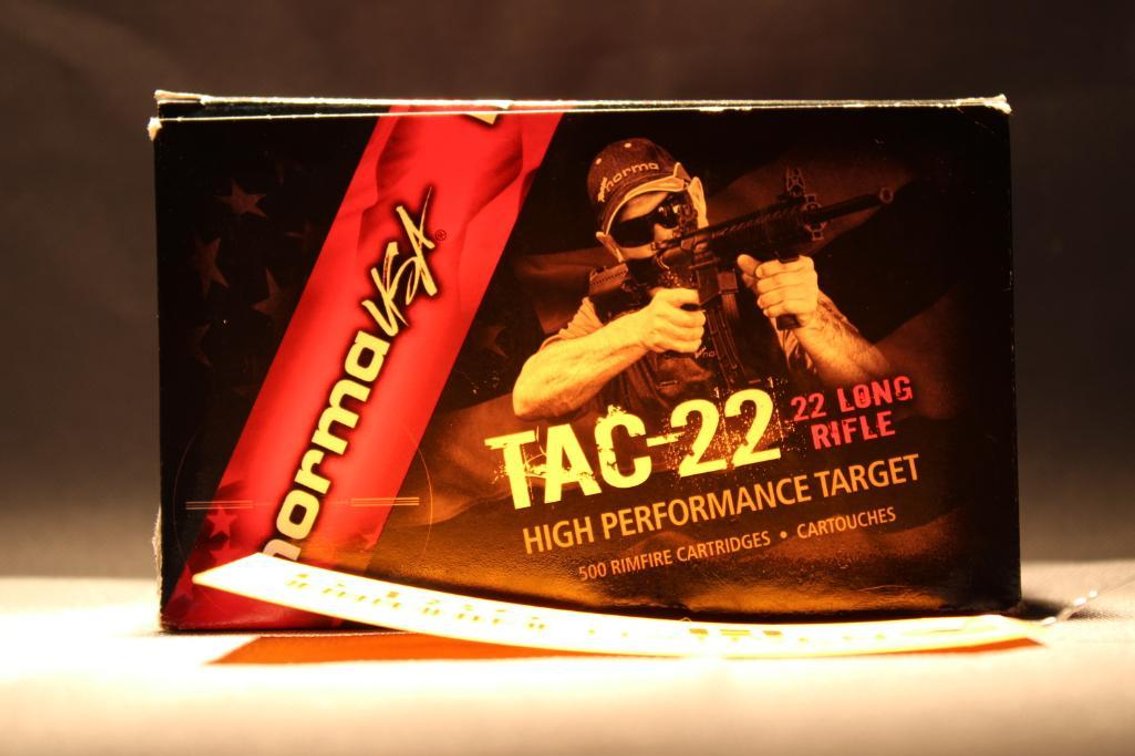 .22LR Norma TAC Ammunition
