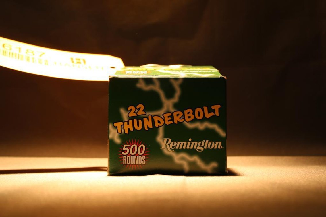 .22LR Remington Thunderbolt Ammunition