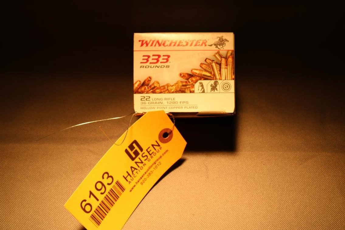 .22LR Winchester Varmint Ammunition