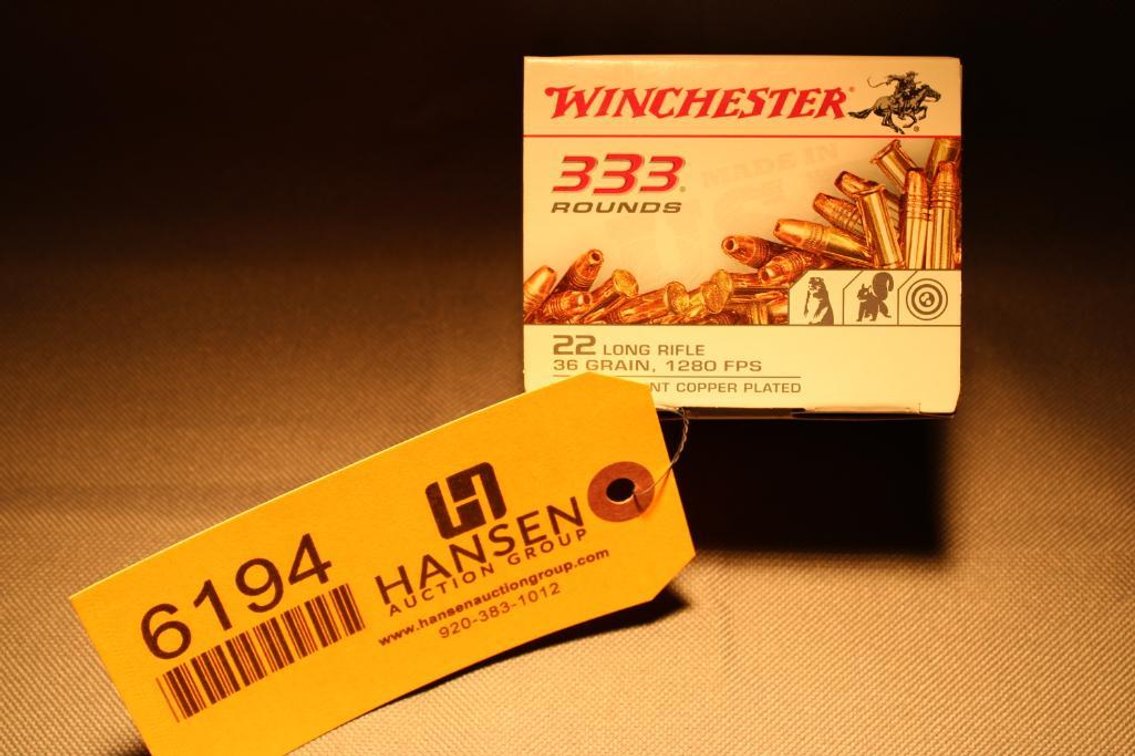 .22LR Winchester Varmint Ammunition