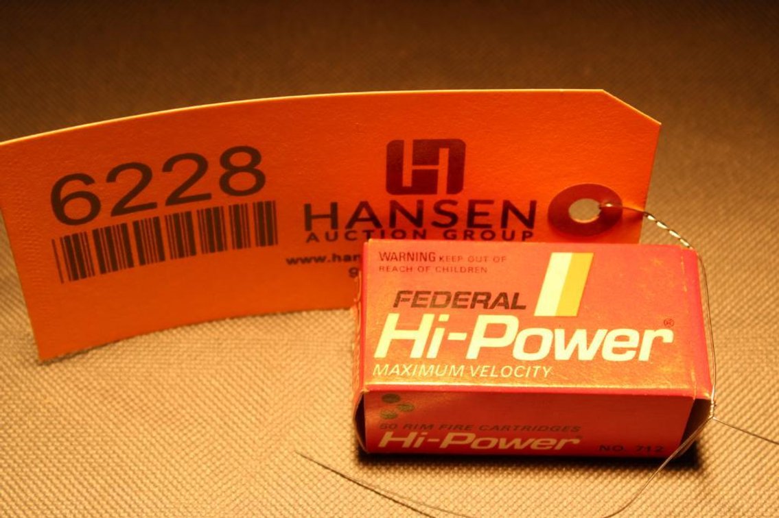 .22LR Federal Hi-Power Maximum Ammunition
