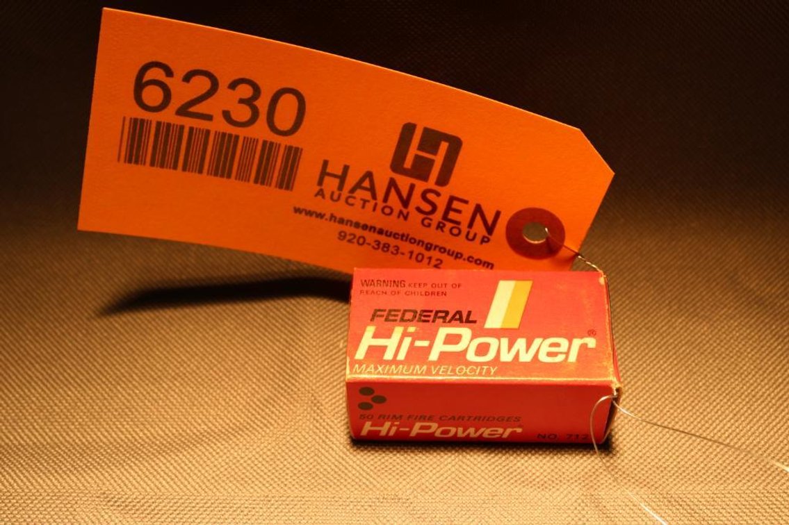 .22LR Federal Hi-Power Maximum Ammunition