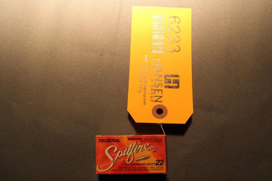 .22LR Federal Spitfire Ammunition