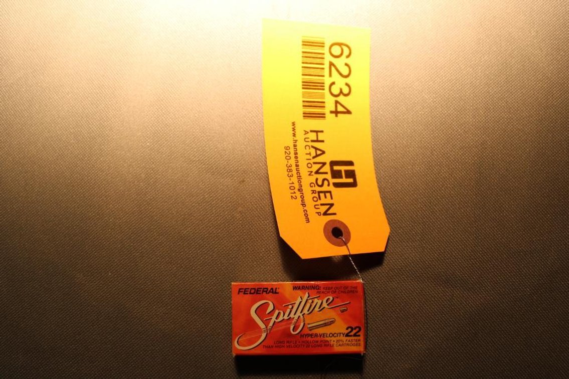 .22LR Federal Spitfire Ammunition