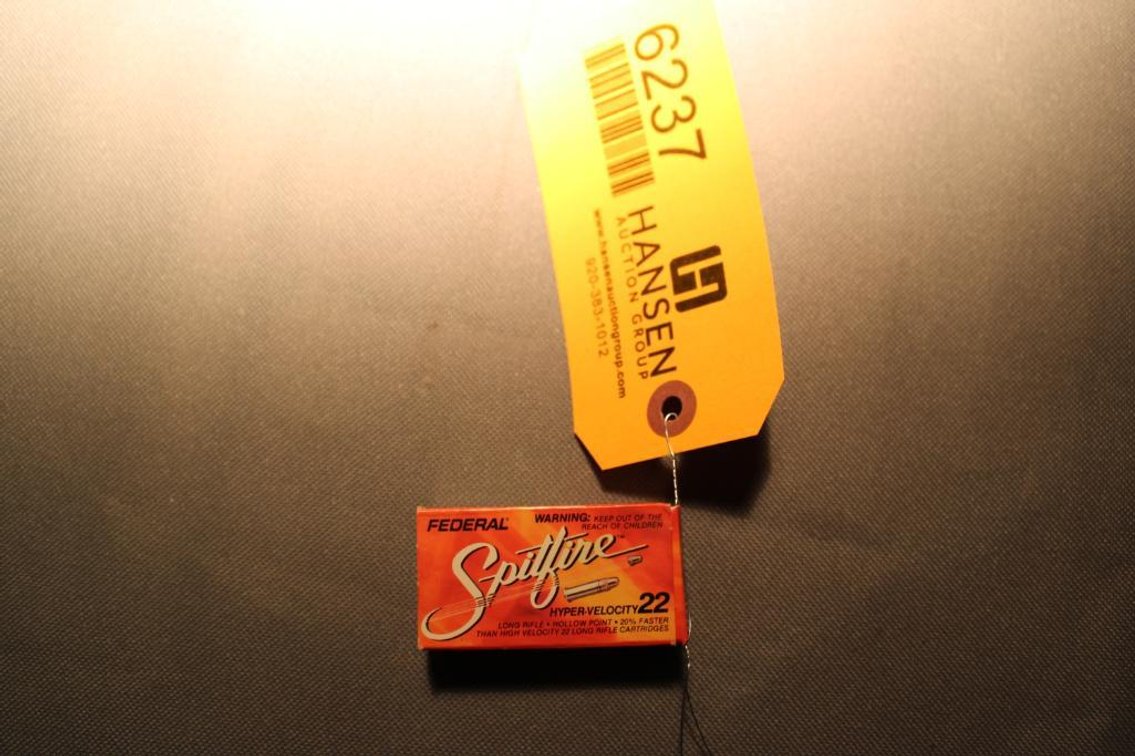 .22LR Federal Spitfire Ammunition