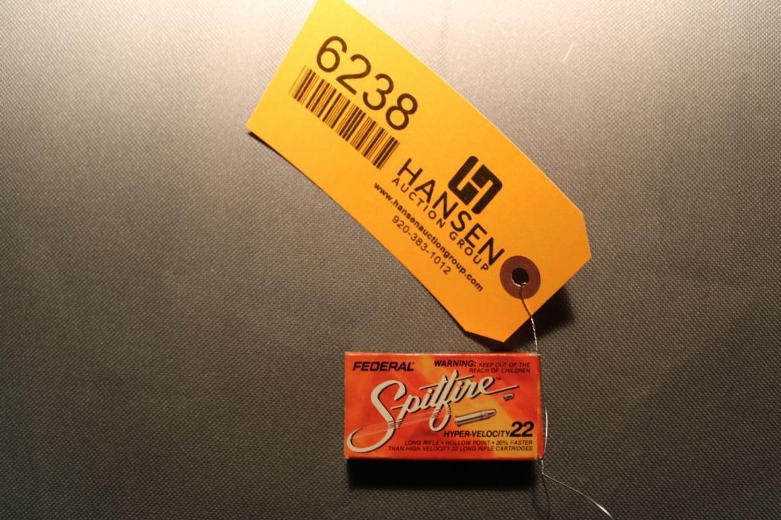.22LR Federal Spitfire Ammunition