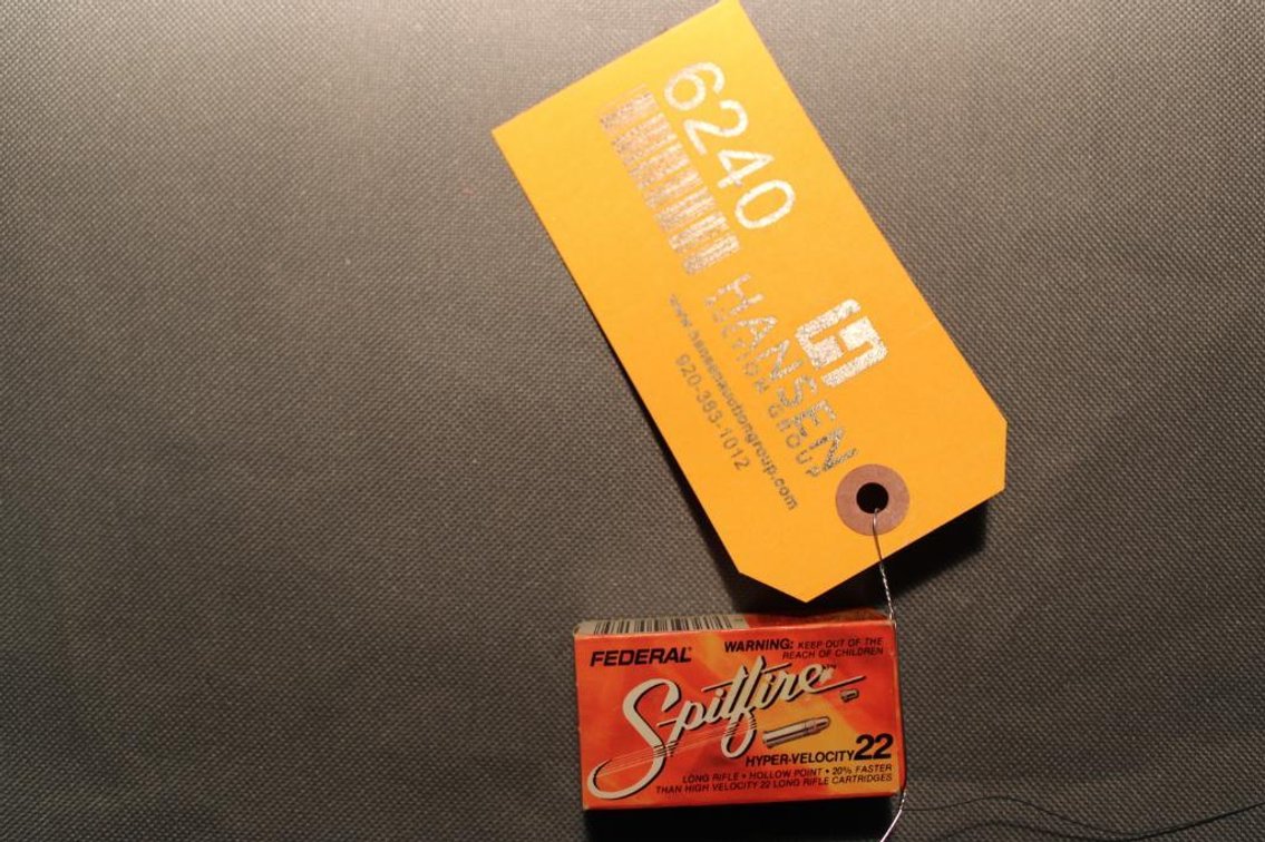 .22LR Federal Spitfire Ammunition
