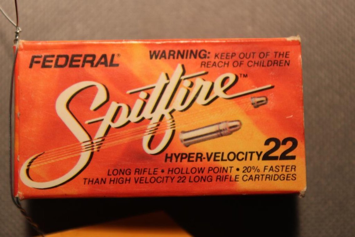 .22LR Federal Spitfire Ammunition