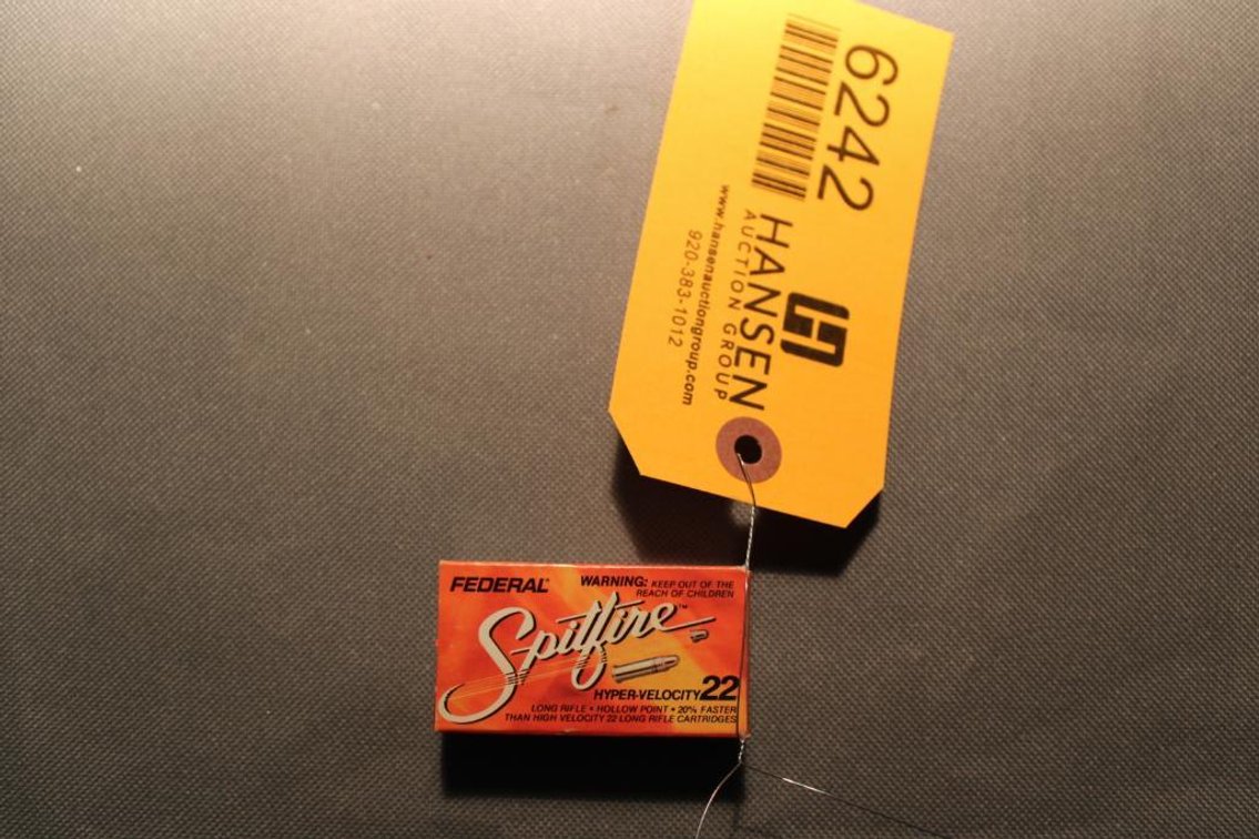 .22LR Federal Spitfire Ammunition
