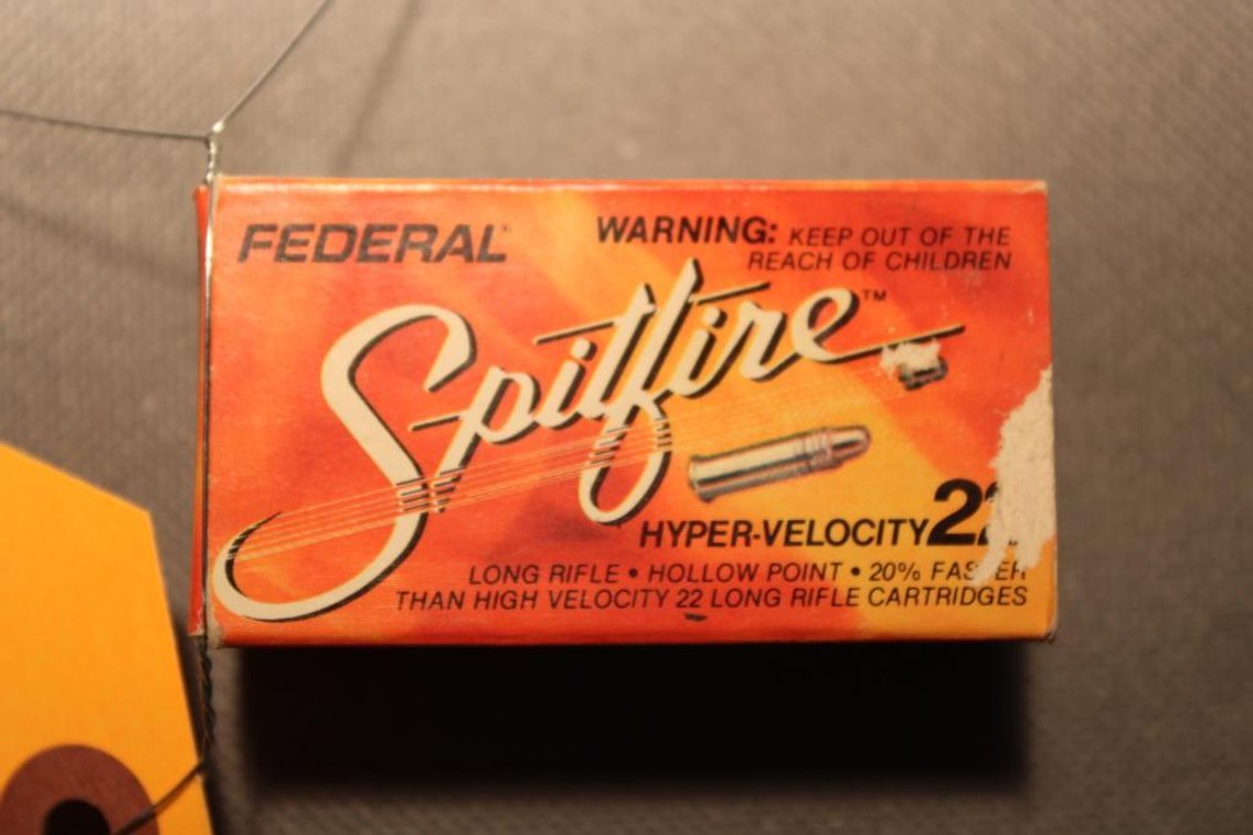 .22LR Federal Spitfire Ammunition
