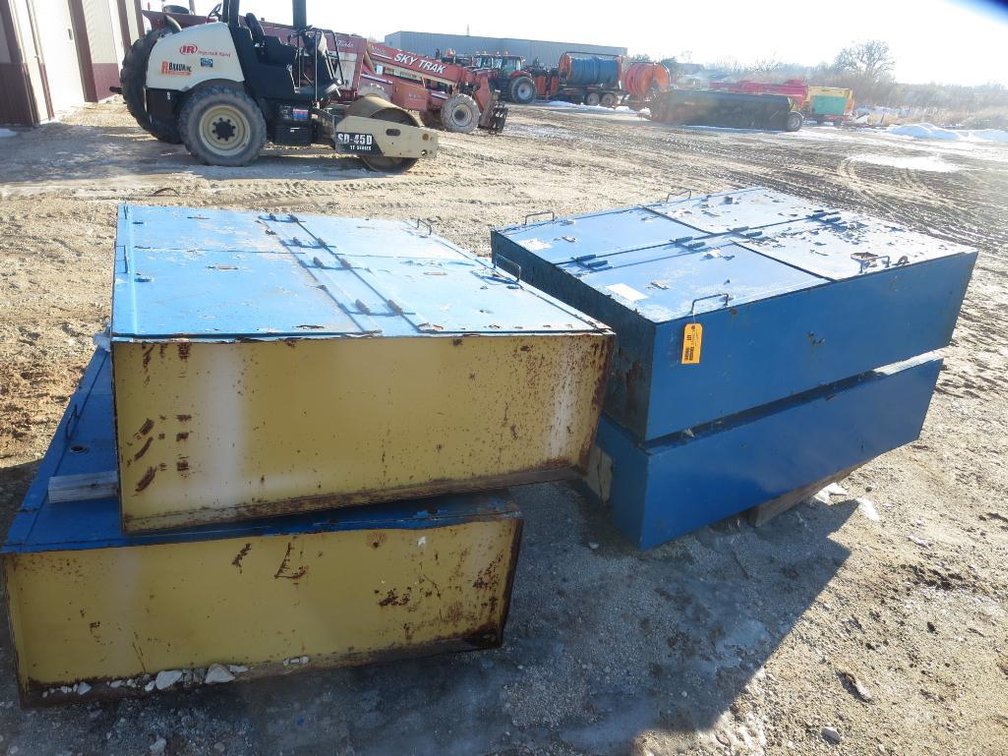 (4) Metal Locker Storage Units
