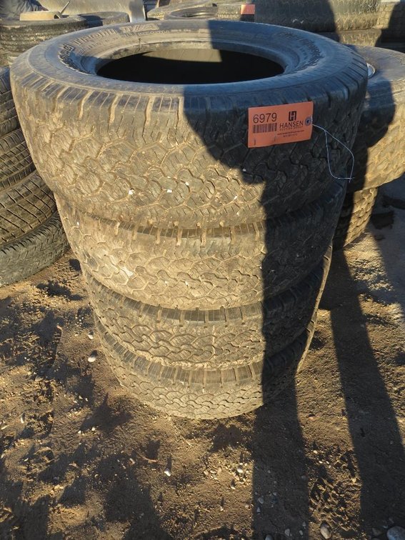 Set of BF Goodrich Rugged Trail Tires, LT265/70R17