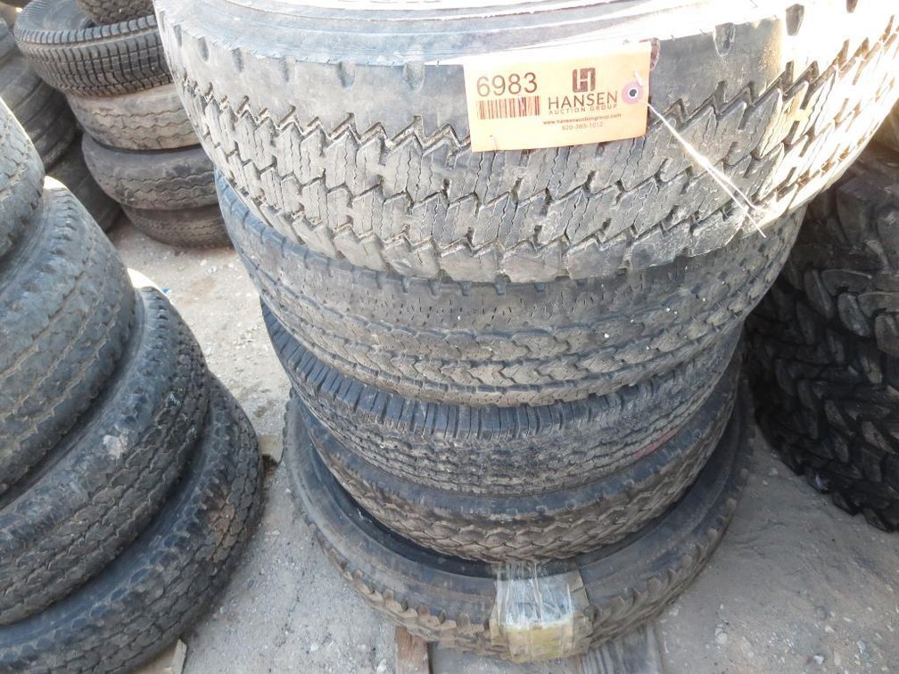 Various Size Tires, Fit 15", 16" Rim 17" and 19.5" Rims
