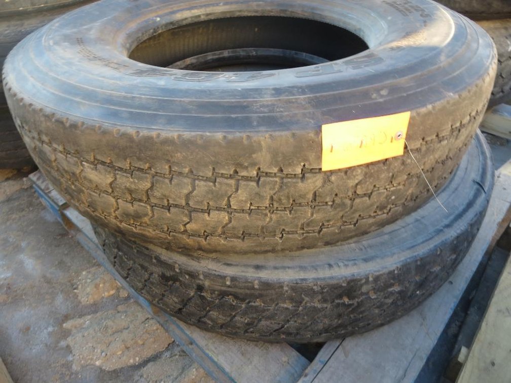 (2) 11R22.5 Tires
