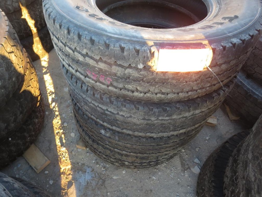 Set of Firestone TransForce AT Tires, LT235/80R17