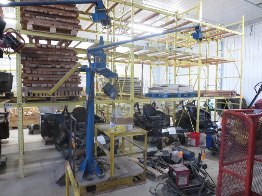 Lincoln Electric LN 742 Wire Feeder on Cart