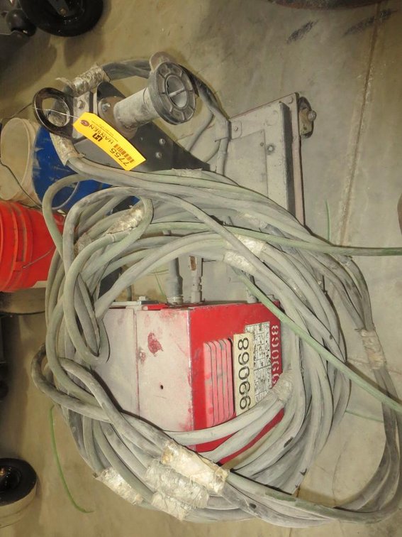 Lincoln Electric LN 742 Wire Feeder on Cart