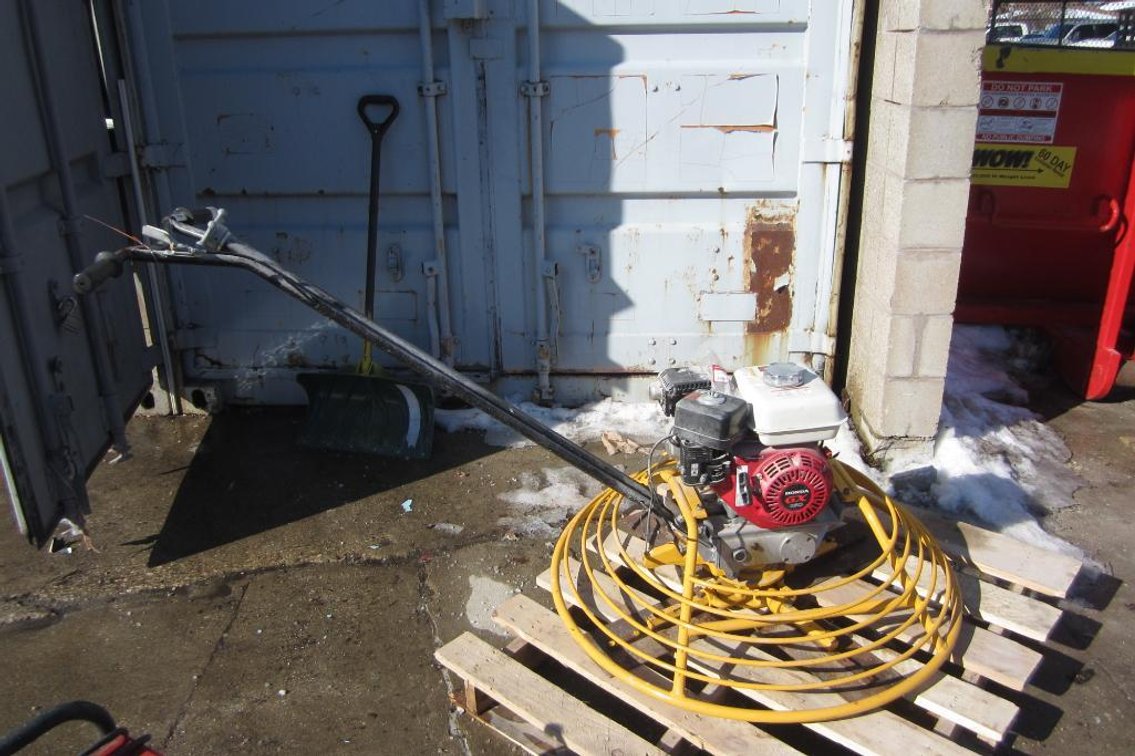 Cement Float (Power Trowler)