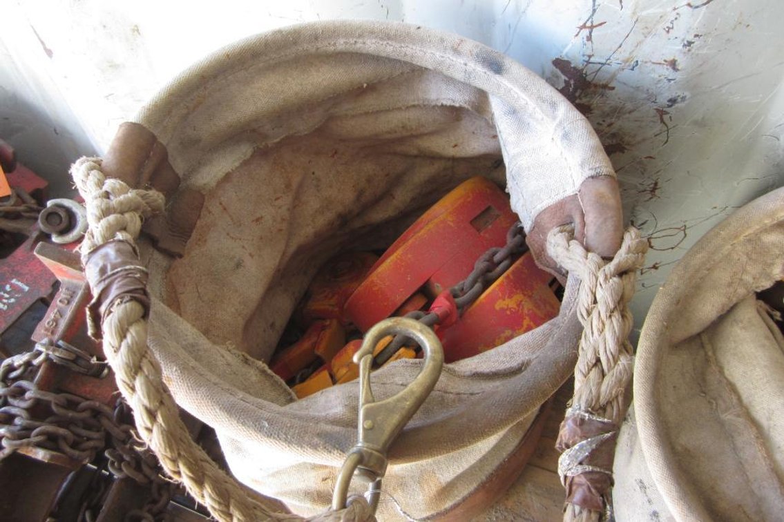 Bag With Chain Hoist