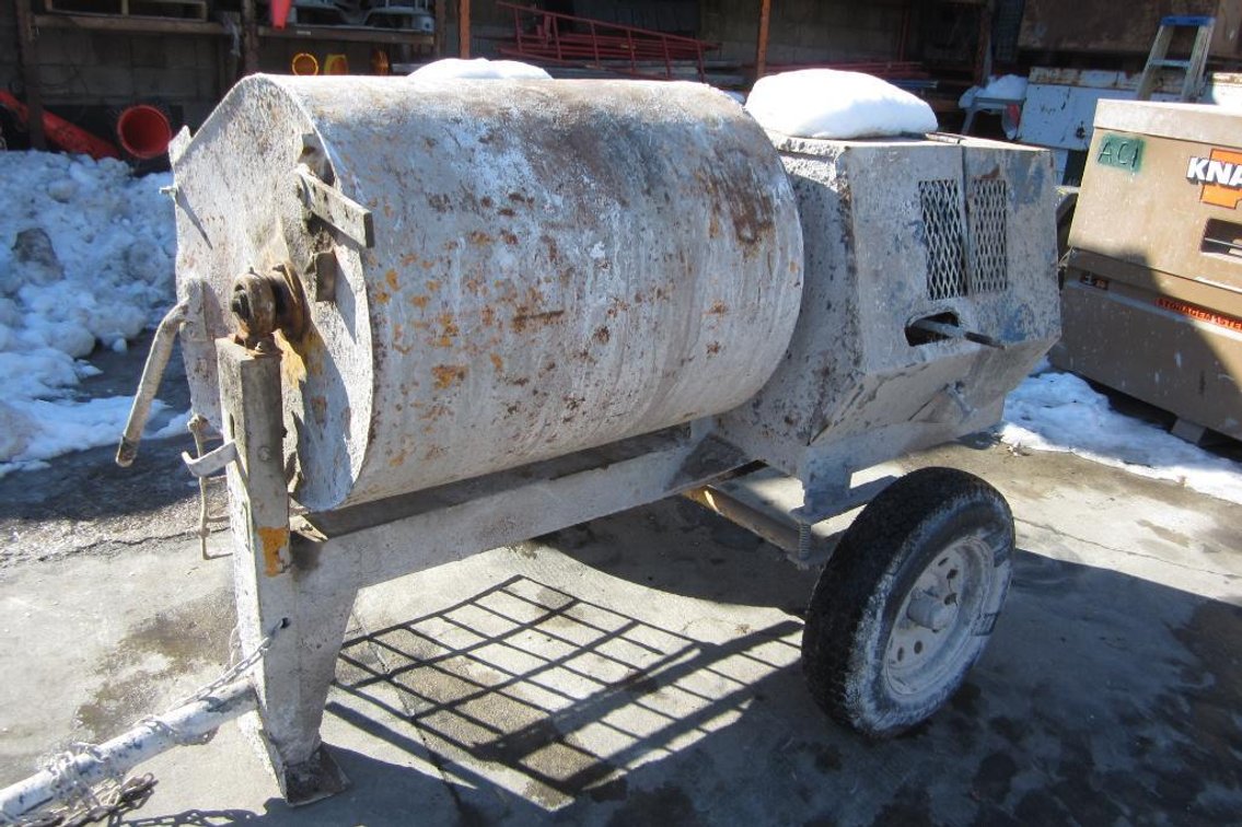 Concrete Mixer With Hitch