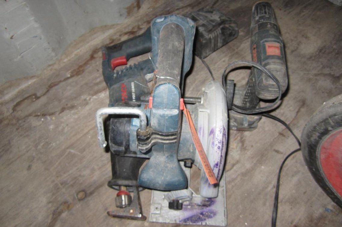 Bosch Sawzall-Circular Saw and Drill