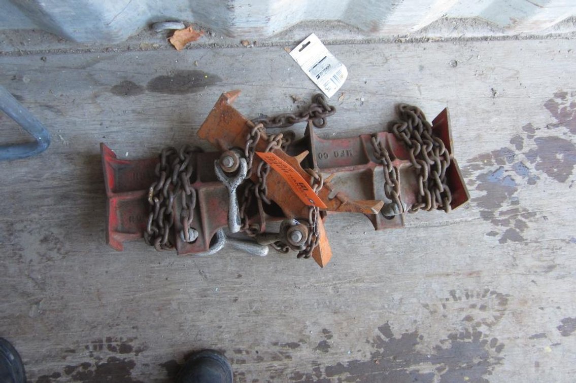 (2) Straight Clamps