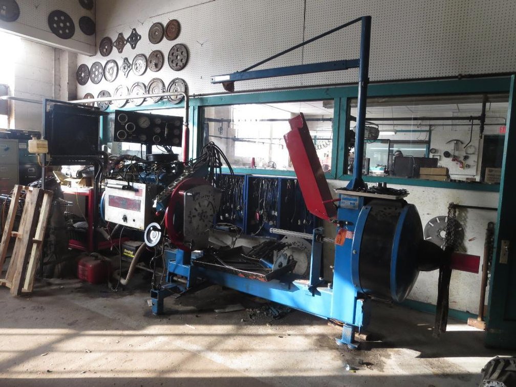 Dynadrome Vehicle Transmission Road Test Simulator
