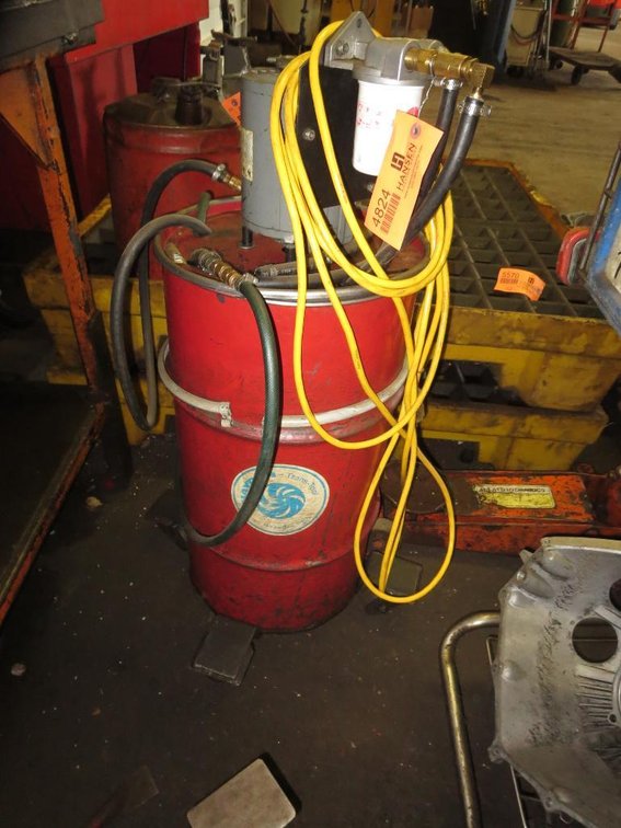 Hayden-Trans-Tool Trasmission Oil Cooler and Line Flusher Unit with Dayton 1/2 Hp Motor, Approx. 15 Gallon