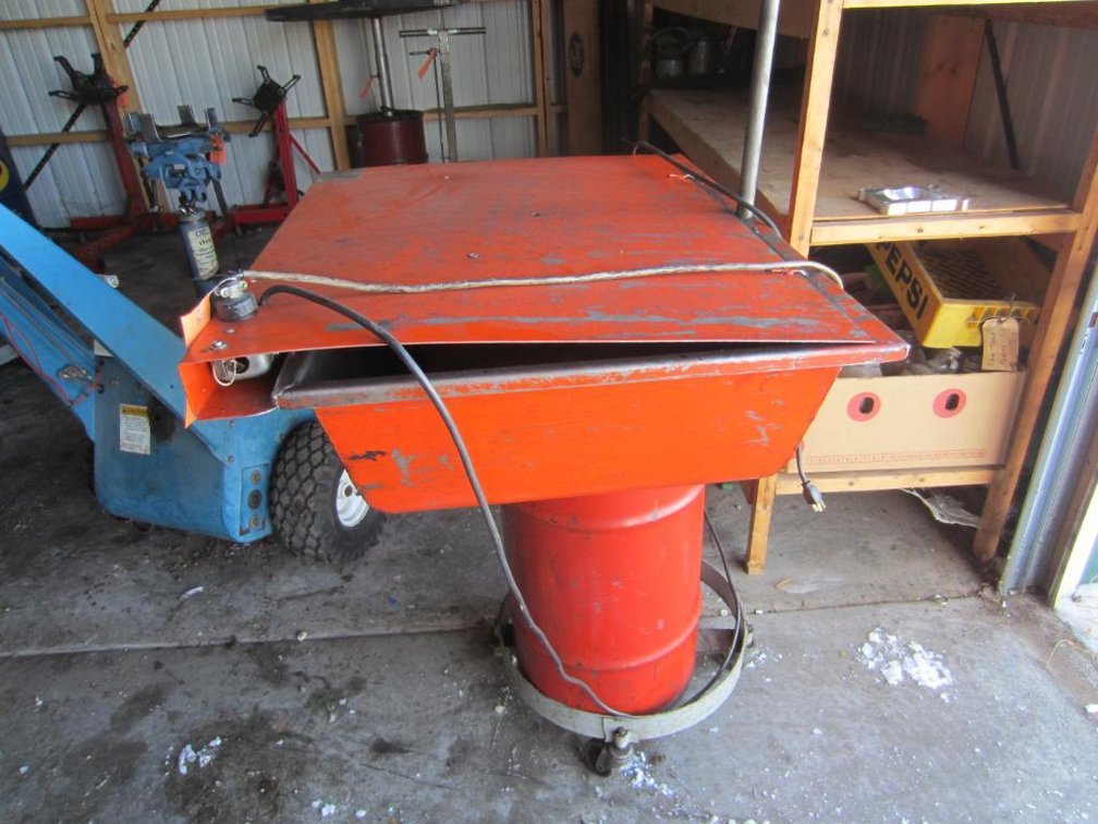Parts Washer, Barrel and Cart