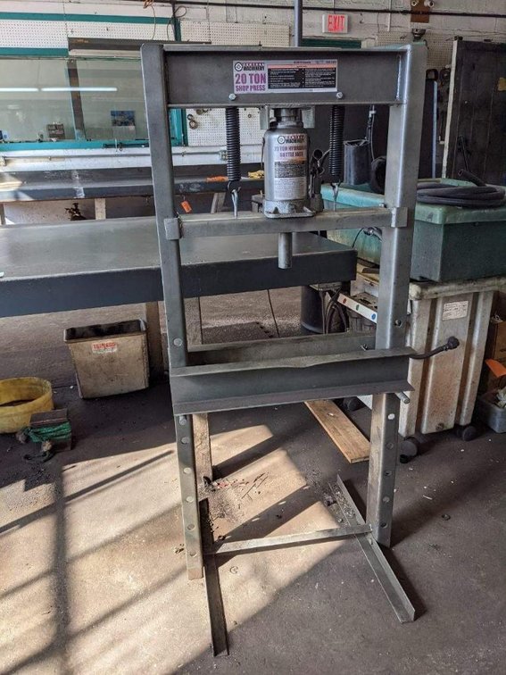 Central Machinery 20 Ton Drill Press