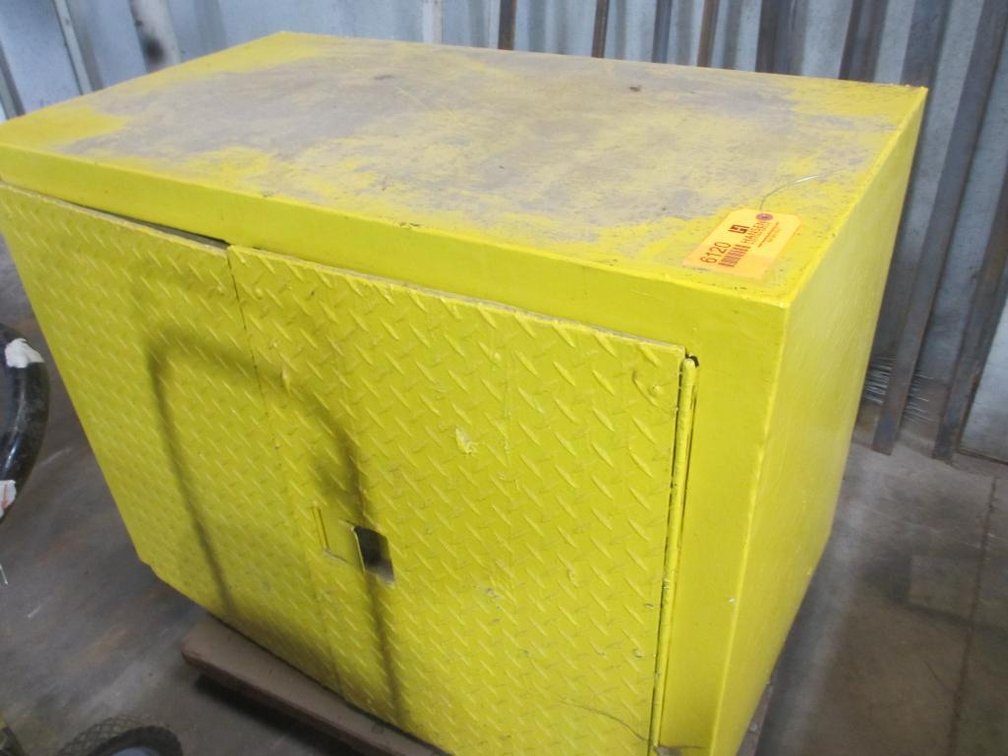 Yellow Storage Cabinet (E )