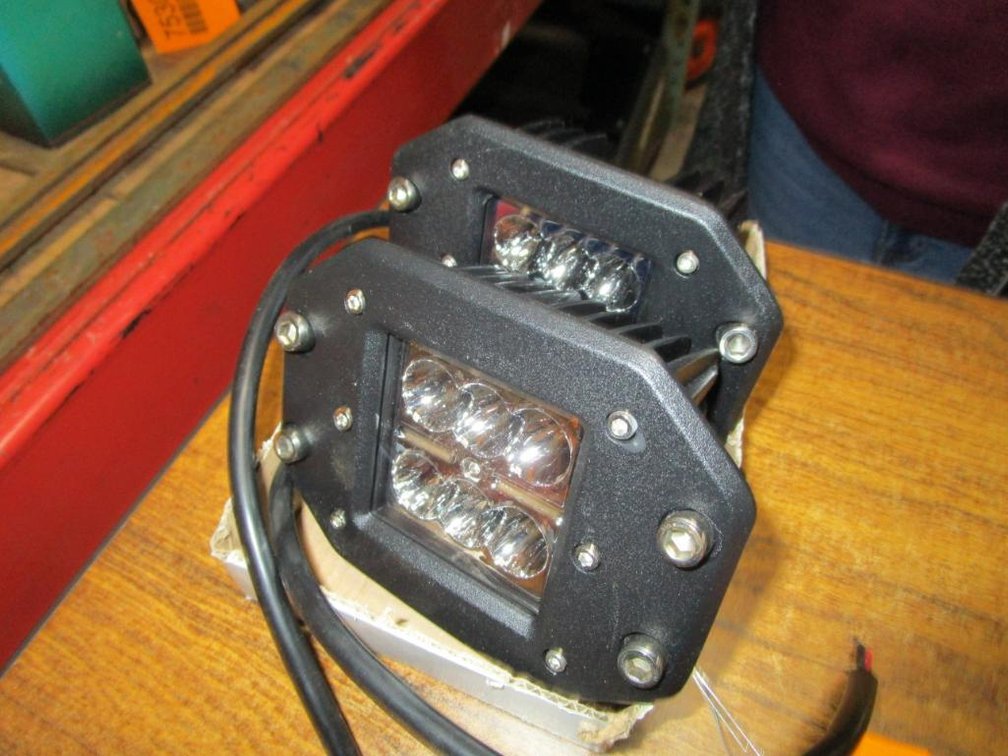 (2) New 5" Flush Mount LED Lights (CW)