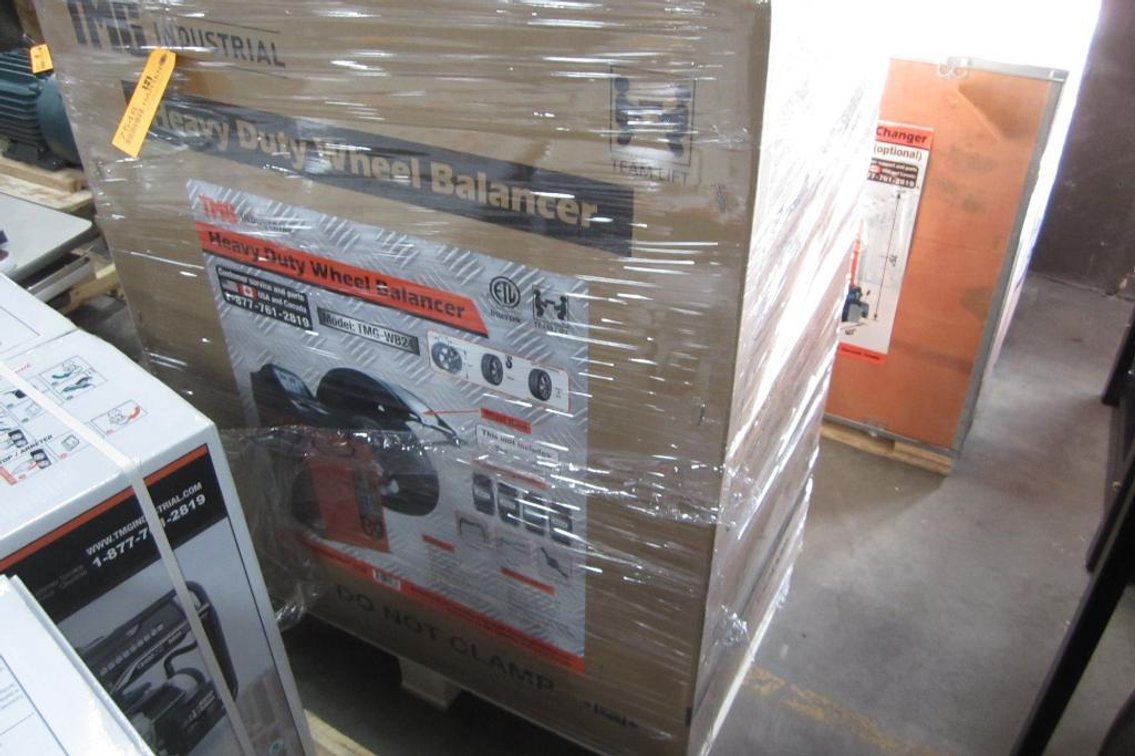 Heavy Duty Wheel Balancer Self-Calibrating Self-Diagnosis (H)