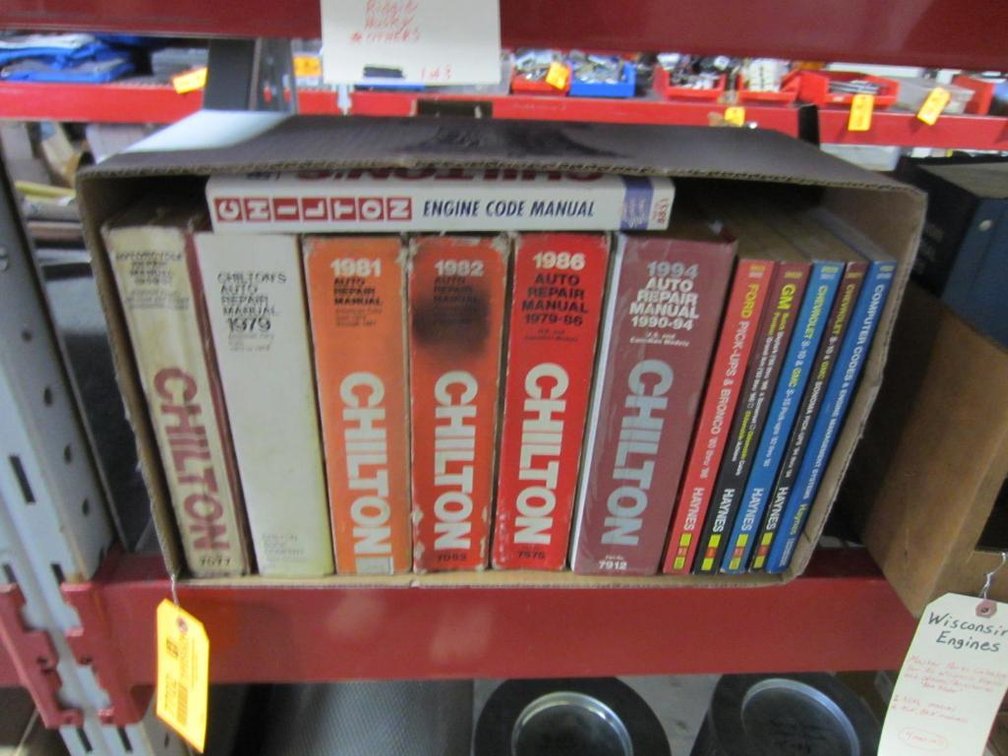 Auto Repair Manuals (T16)