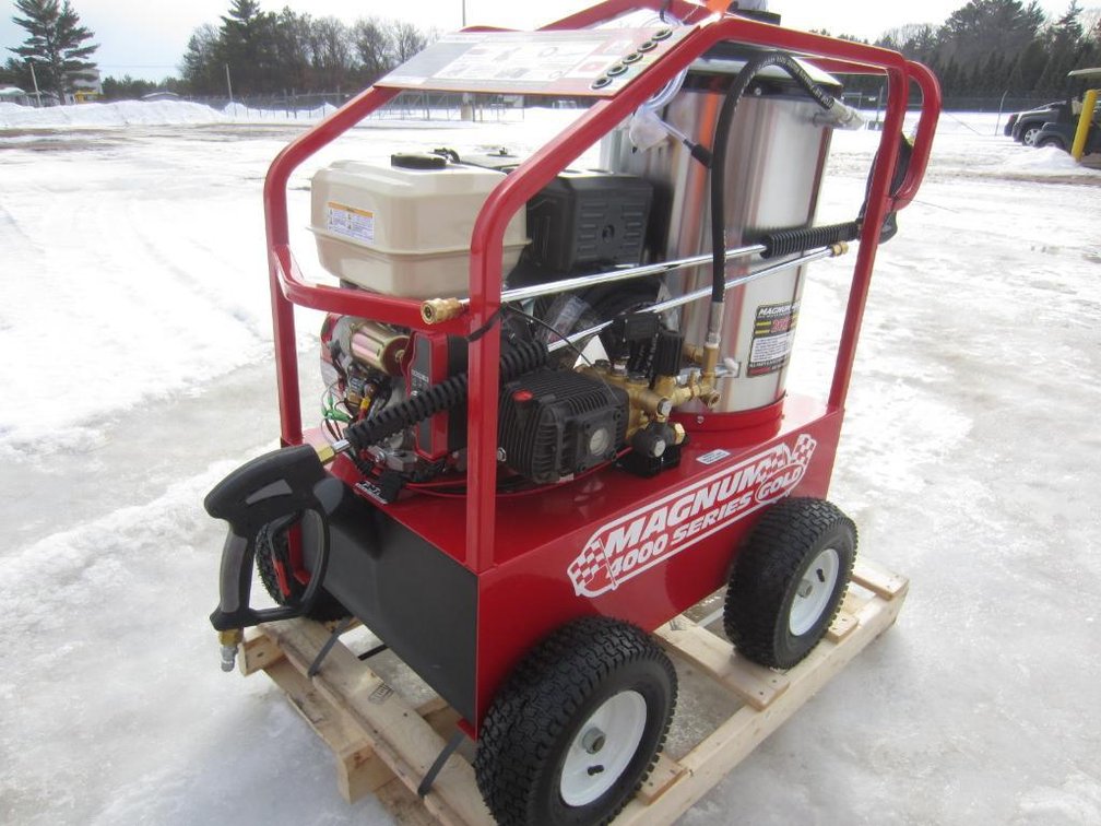 2021 Magnum 4000 Gold Series Hot Water Pressure Washer, (Nitke Yard, Mosinee, WI)