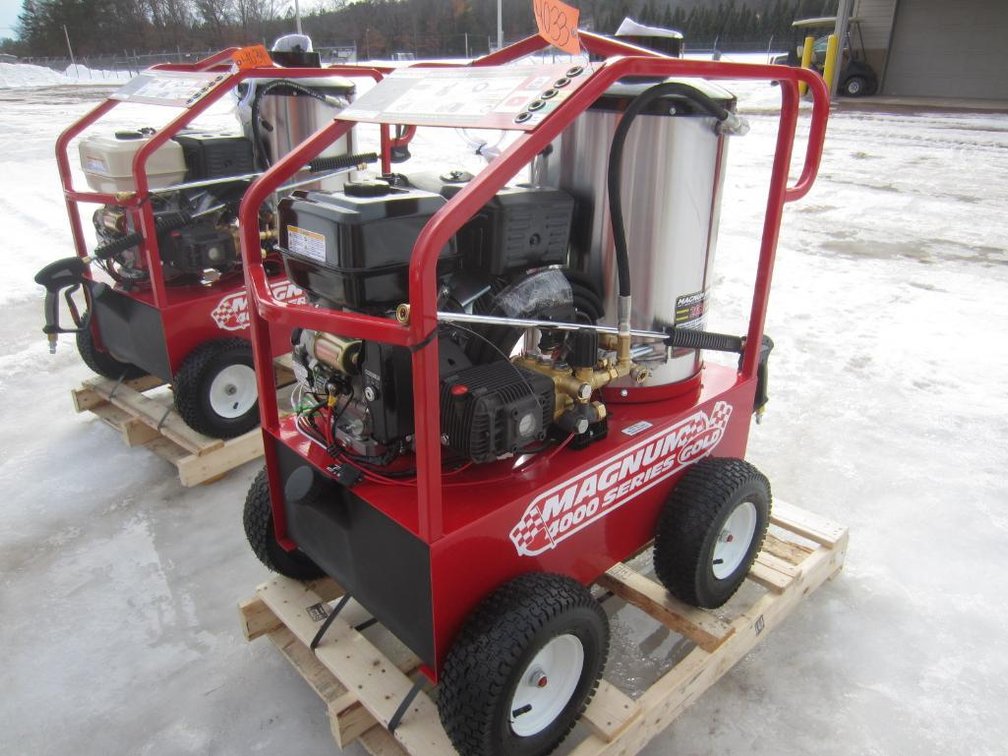2021 Magnum 4000 Gold Series Hot Water Pressure Washer, (Nitke Yard, Mosinee, WI)