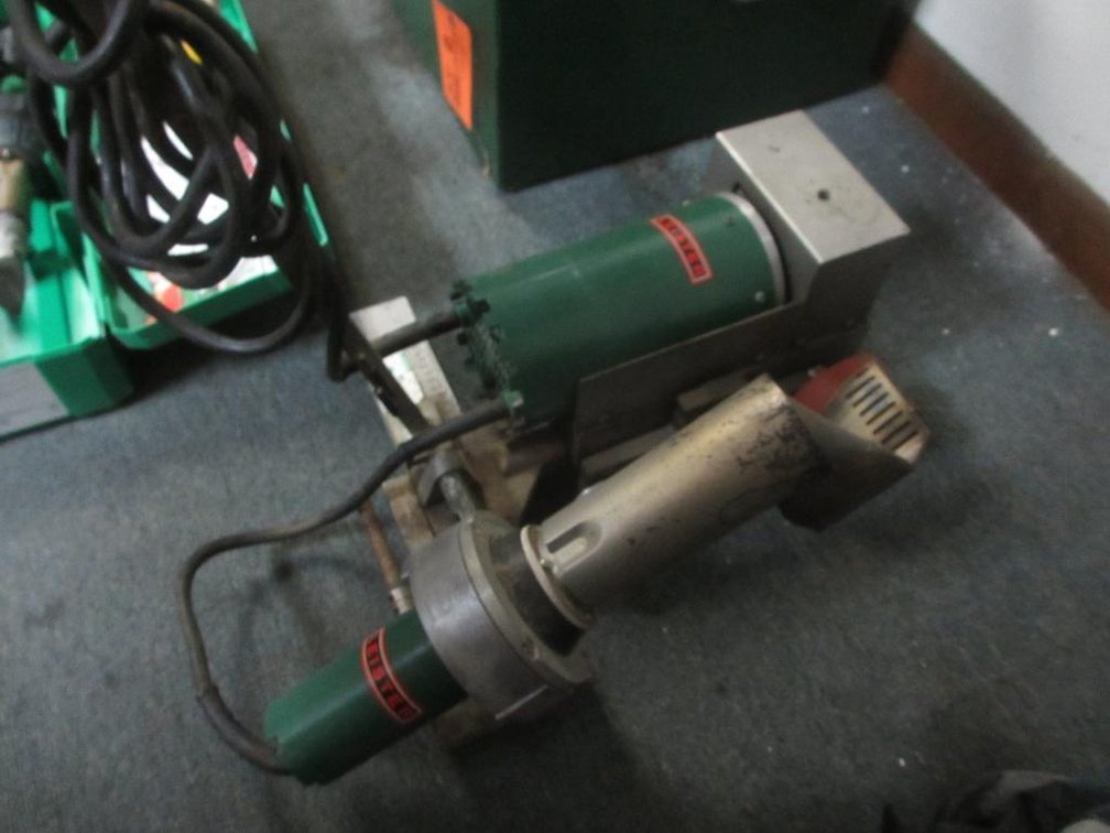 Leister Variant Walk Behind Hot Air Welding Machine