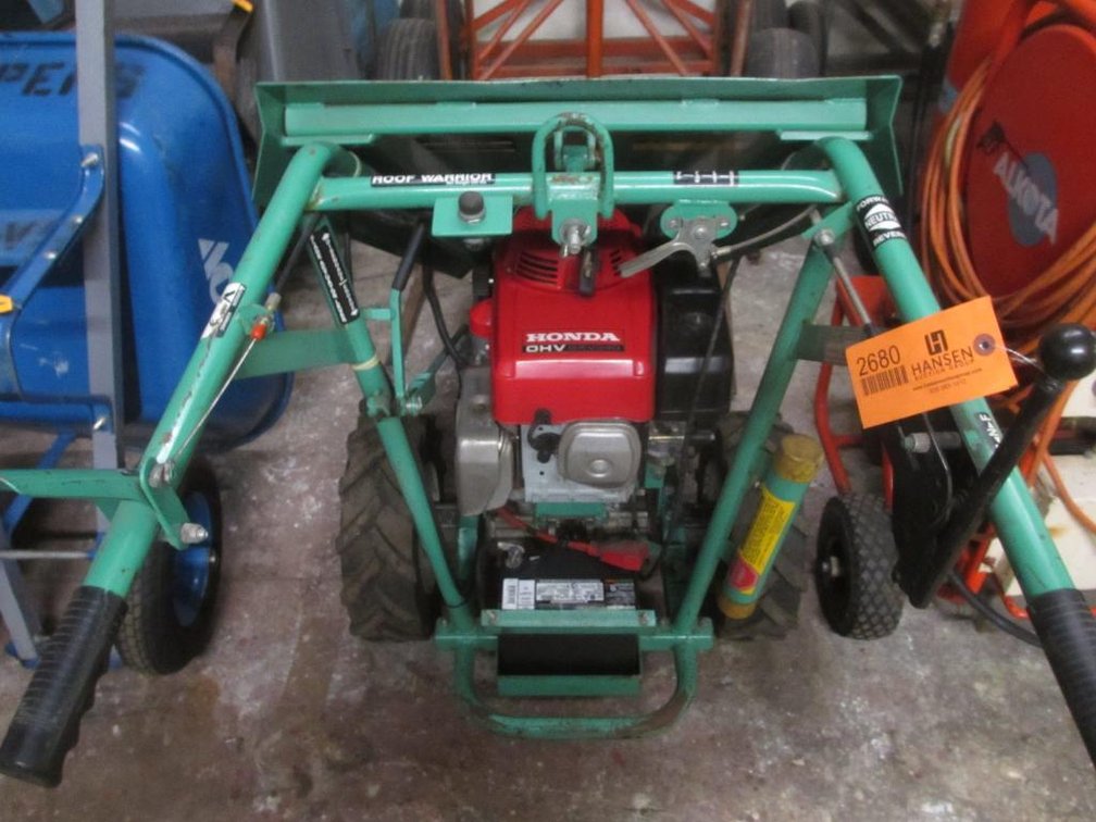 Roof Warrior Garlock Flat Roof Tear Off Machine