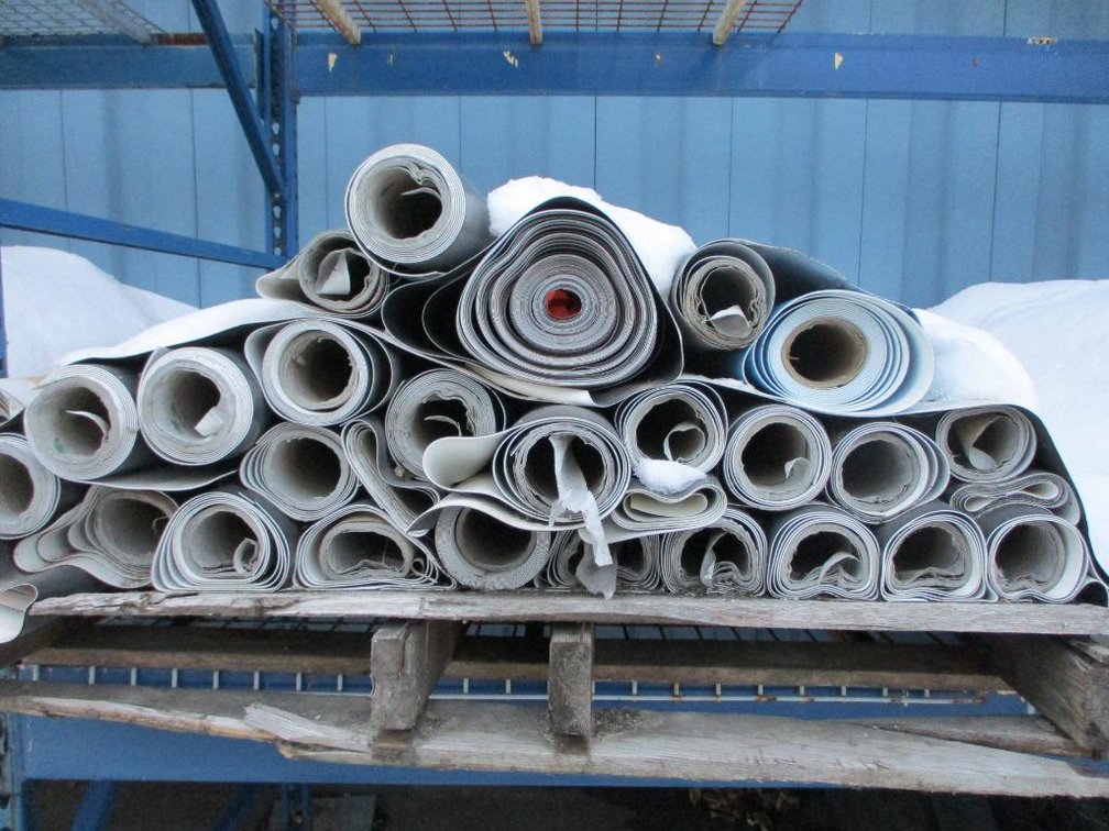 Pallet of 80 mil. White IB Brand Roof Sheeting
