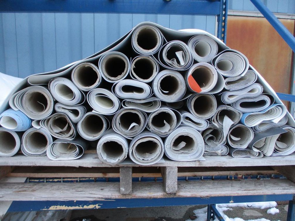 Pallet of 80 mil. White IB Brand Roof Sheeting