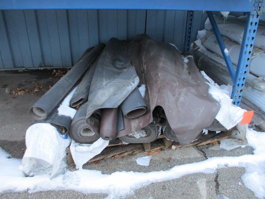 Pallet of PVC 50 mil. Brown IB Brand Roof Sheeting