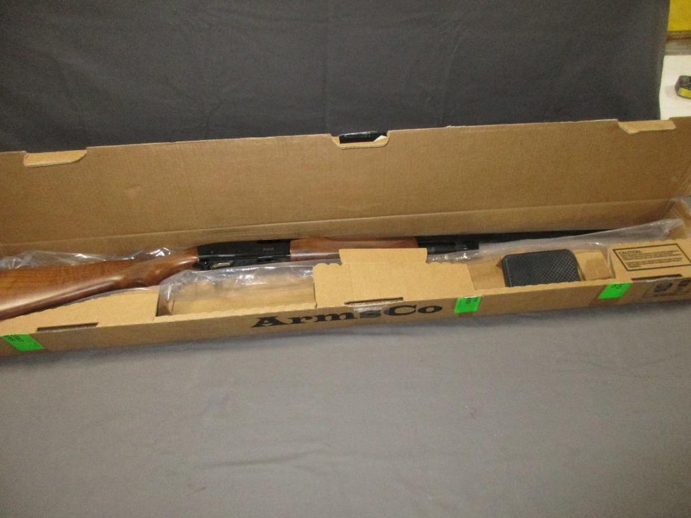 Arms Co Model PAS Wood 410 Shotgun - SN 410P18-000033
