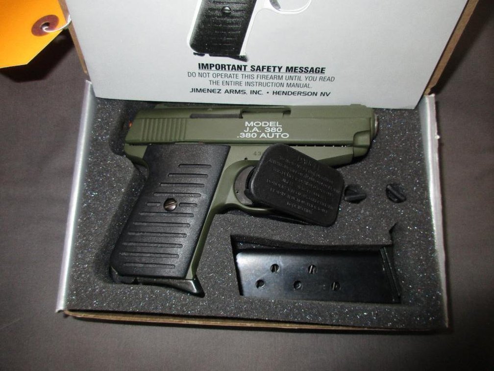 Jimenez Arms Model JA 380 .380 CSG Pistol - SN 436278