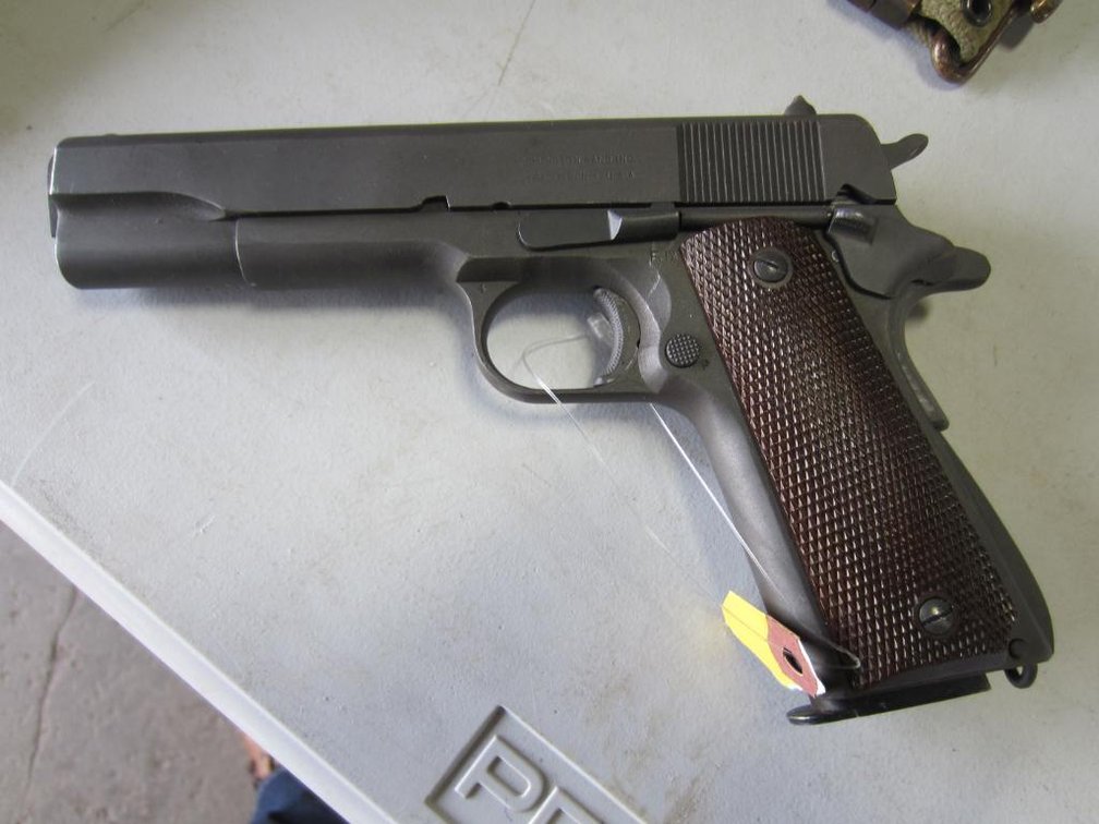Remington Rand 1911 Model M1911A 45 Pistol - SN 1593207